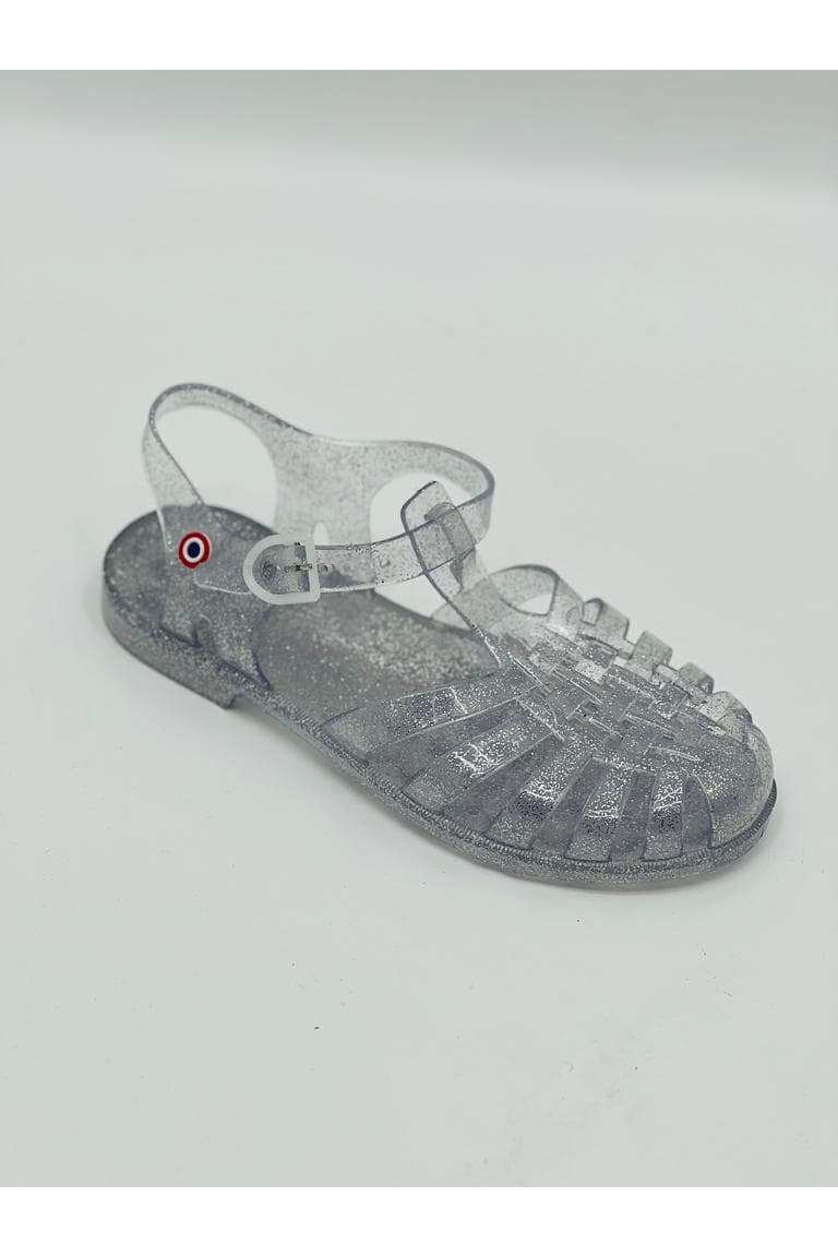 Chaussures Sandales SUNMIF Méduses 36 / Argent pailleté Méduses