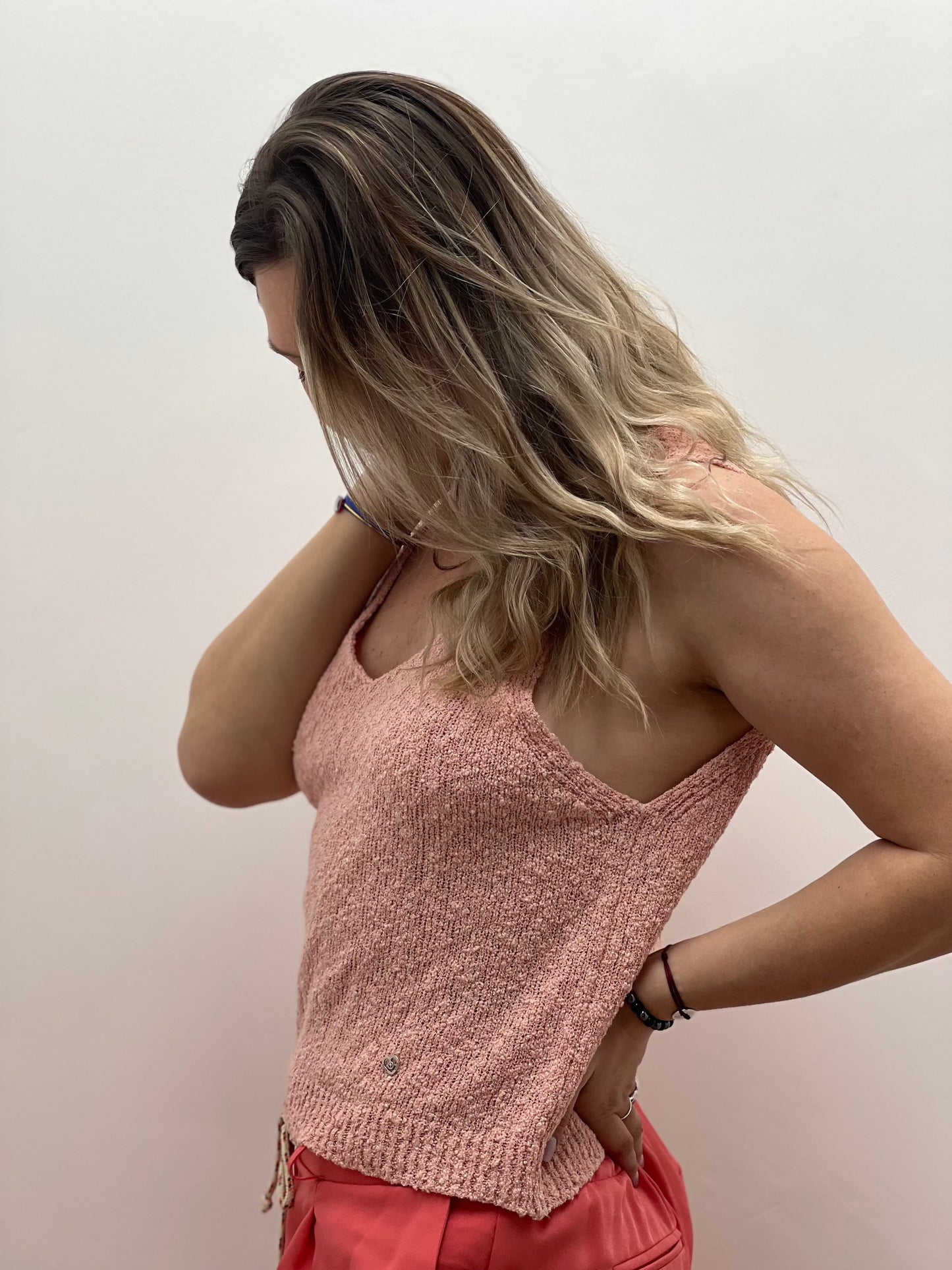 Débardeur Débardeur PLEASE M49778887 Débardeur PLEASE M49778887 Pink PLEASE