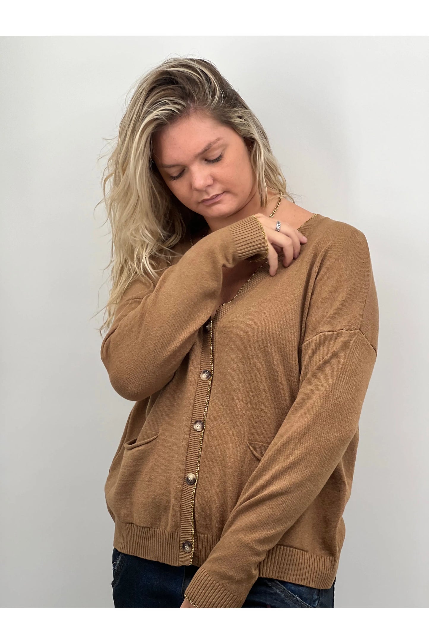 Gilet Gilet CHERRY BOUTIQUE Rock and roll Bronze Cherryboutique