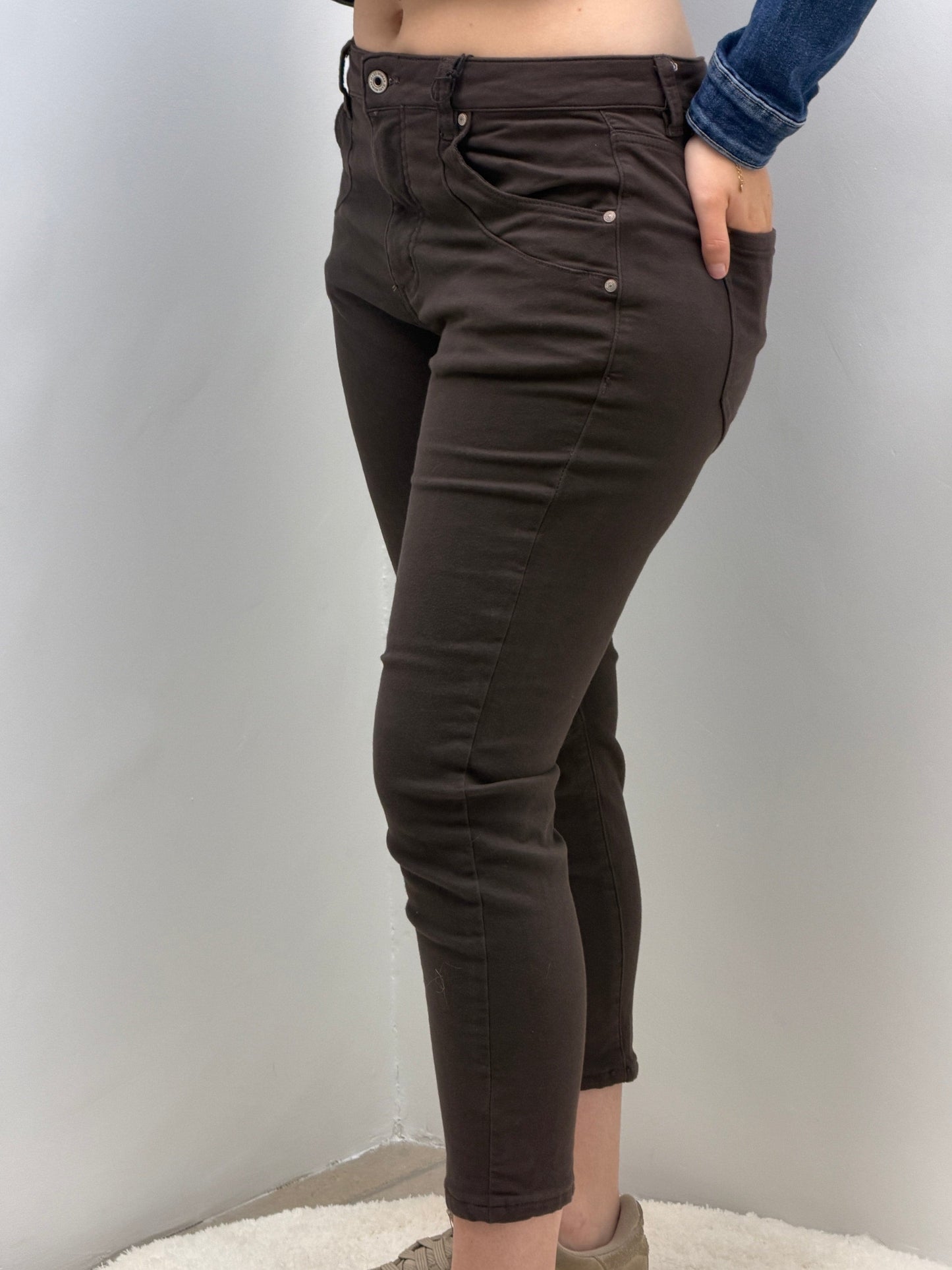 Jean marron SEXY WOMAN 9F18112515 Jean marron SEXY WOMAN 9F18112515 Cherryboutique