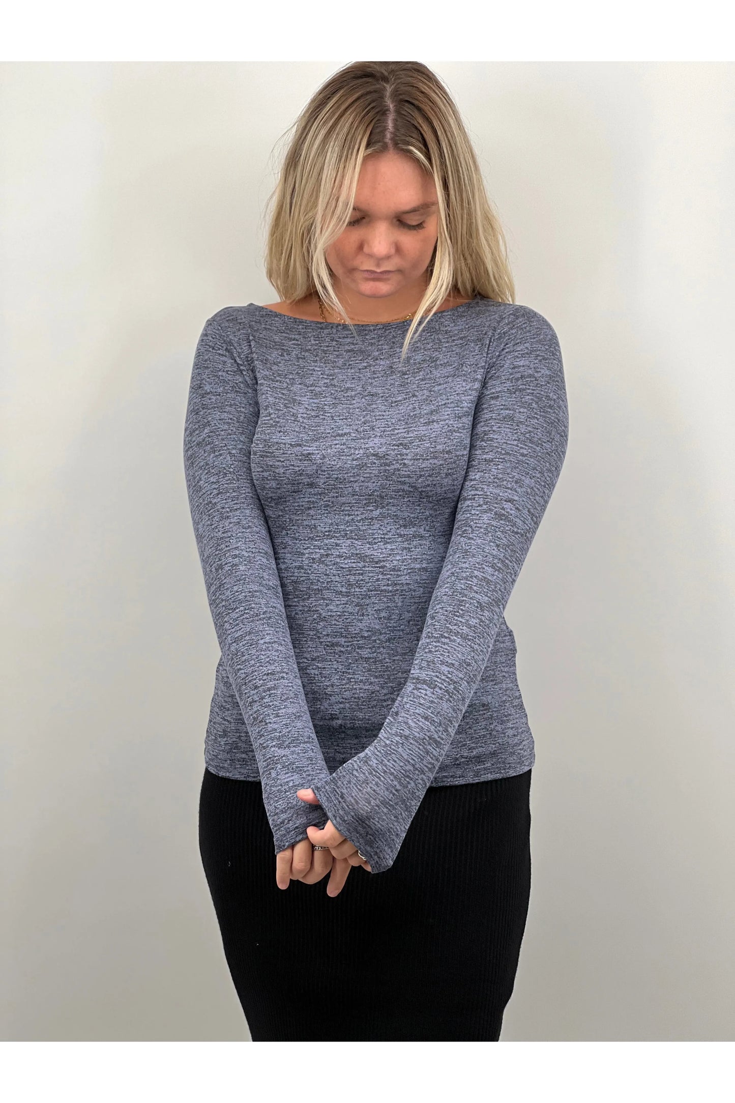 Pull Pull ADMAS Chiné Cherry Boutique XS Cherryboutique
