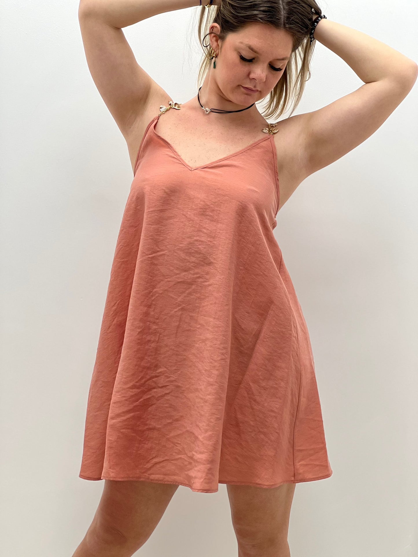 Robe Robe PLEASE A18QASD000 Robe PLEASE A18QASD000 Pink / XXS PLEASE