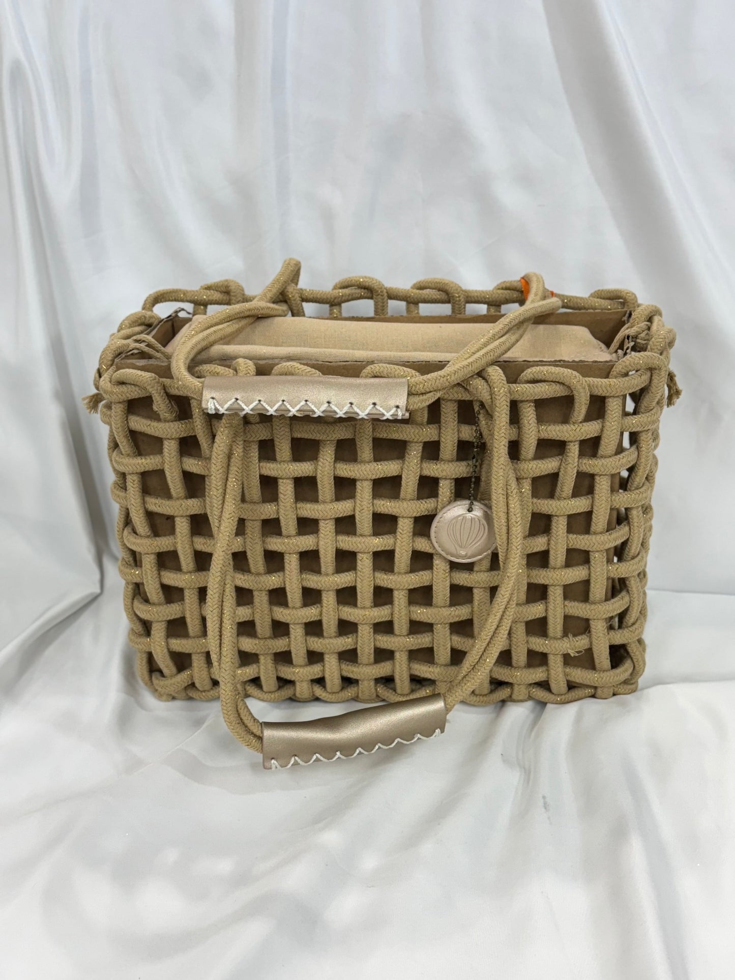 Sac Sac VOYAGE EN PANIER CABALUX Sac VOYAGE EN PANIER CABALUX Beige Le voyage en panier