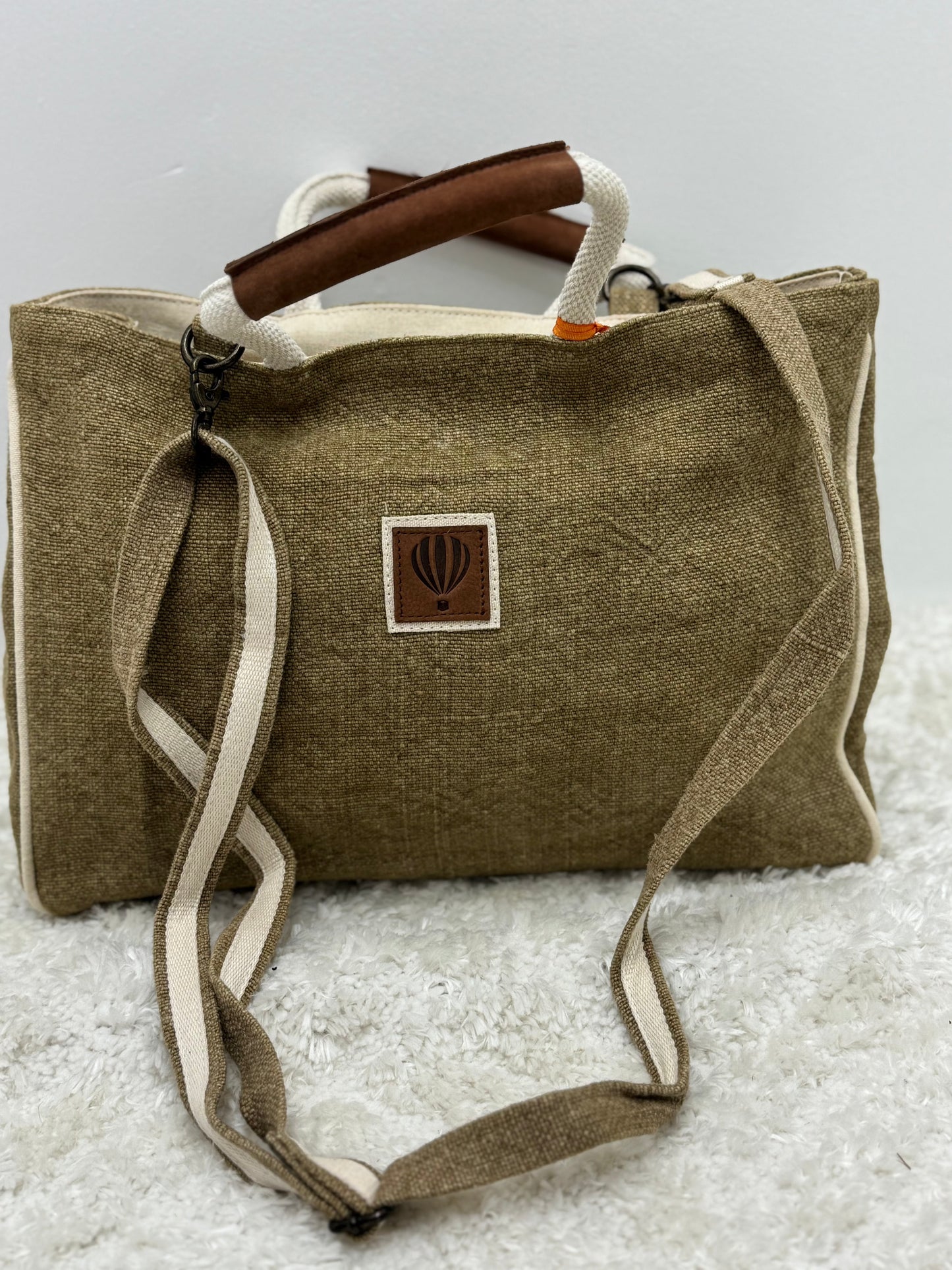 Sac Sac VOYAGE EN PANIER JUB Sac VOYAGE EN PANIER JUB Beige Le voyage en panier
