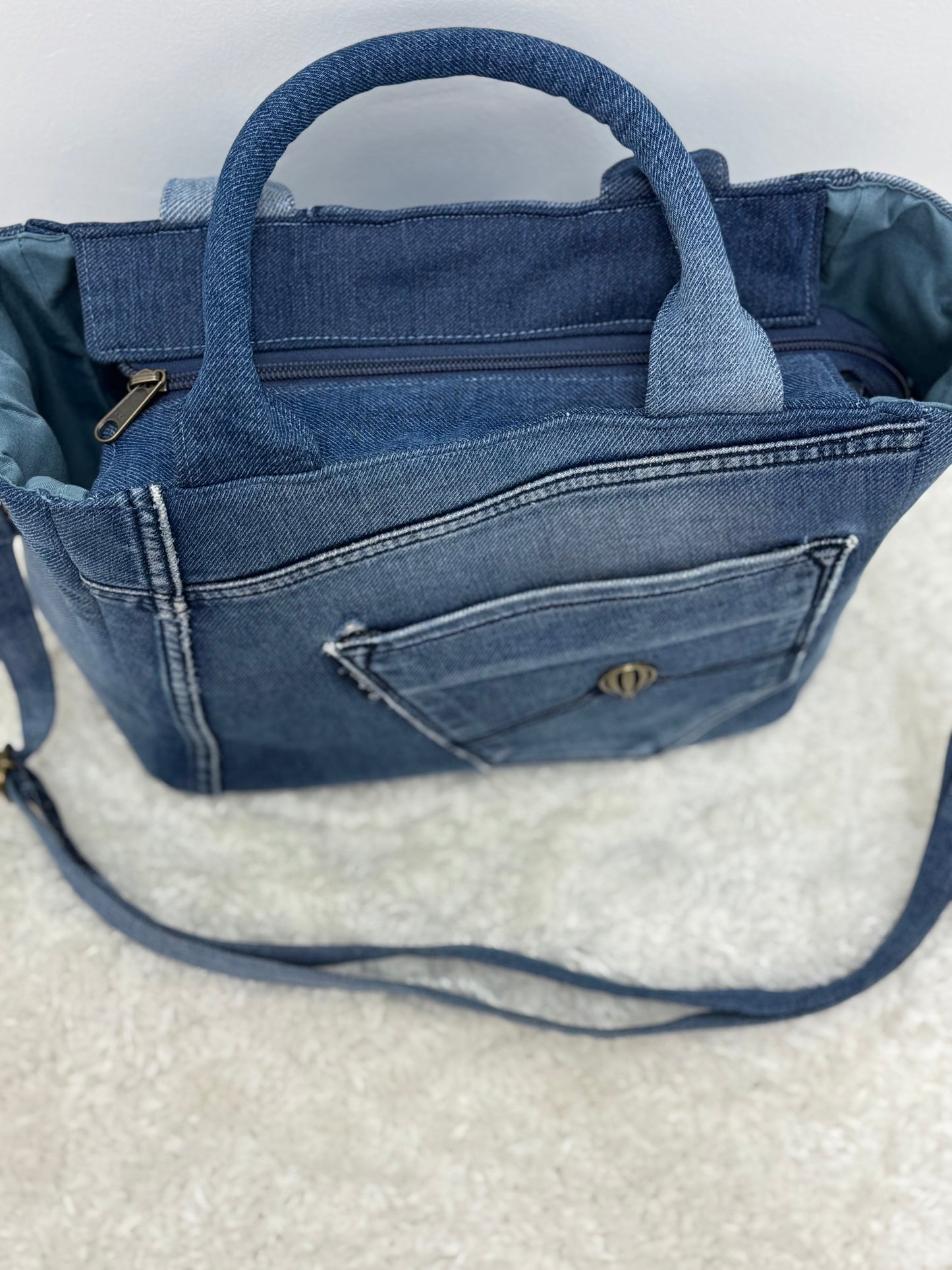 Sac Sac VOYAGE EN PANIER CADENIM Sac VOYAGE EN PANIER CADENIM Blue Le voyage en panier