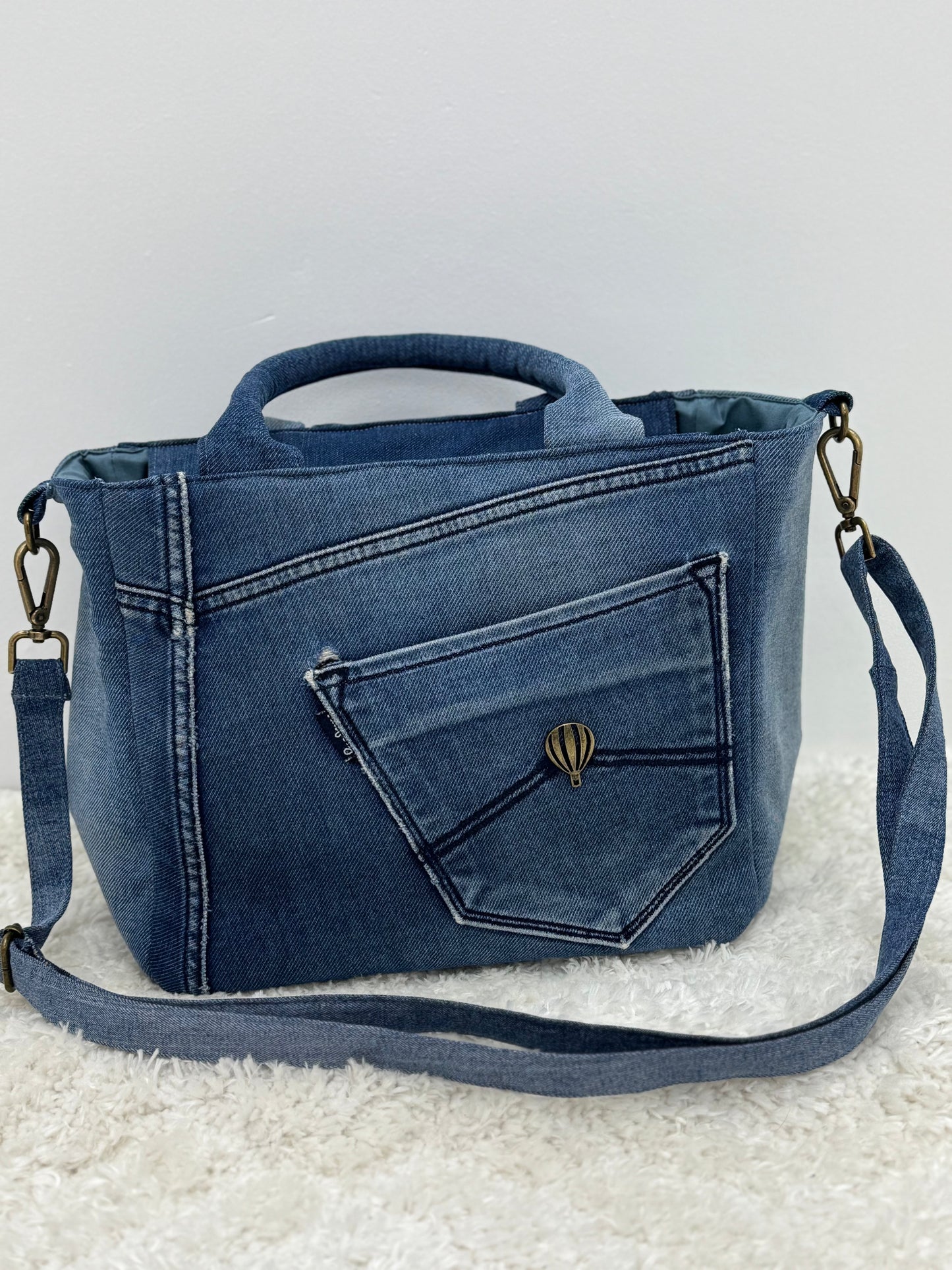 Sac Sac VOYAGE EN PANIER CADENIM Sac VOYAGE EN PANIER CADENIM Blue Le voyage en panier