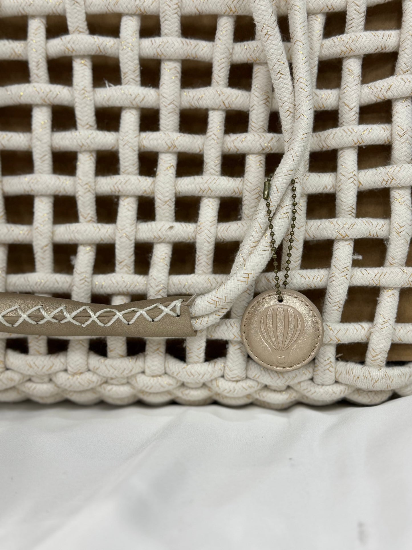 Sac Sac VOYAGE EN PANIER CABALUX Sac VOYAGE EN PANIER CABALUX Ecru Le voyage en panier