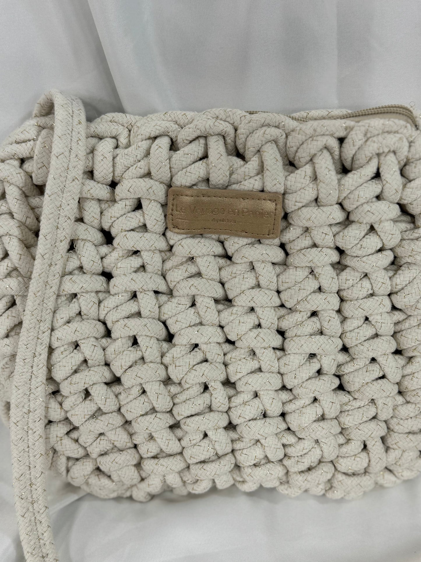 Sac Sac VOYAGE EN PANIER MINUX Sac VOYAGE EN PANIER MINUX Ecru Le voyage en panier