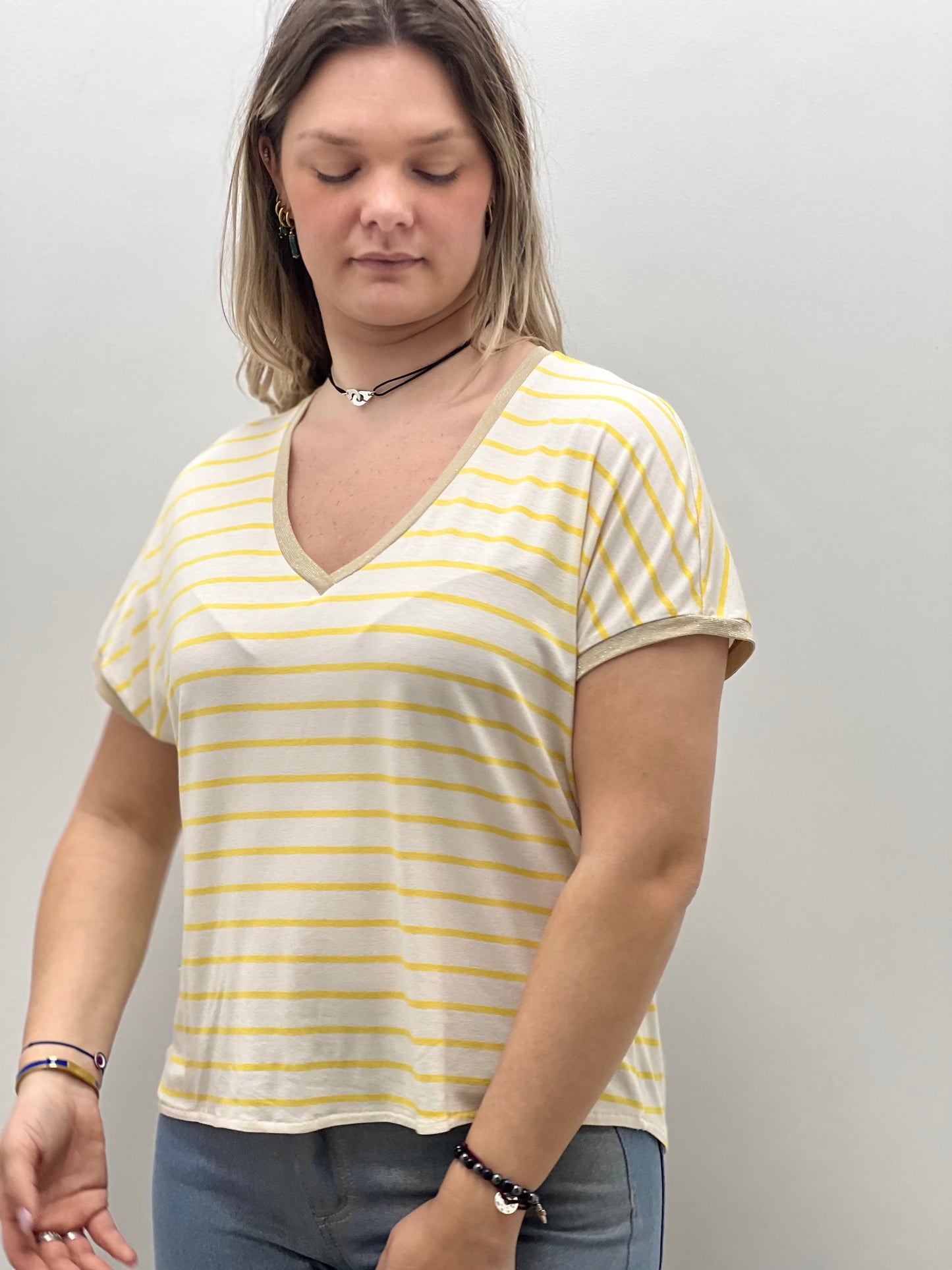 T-shirt T-shirt PLEASE T0JYWQ4000 T-shirt PLEASE T0JYWQ4000 Yellow / XXS PLEASE