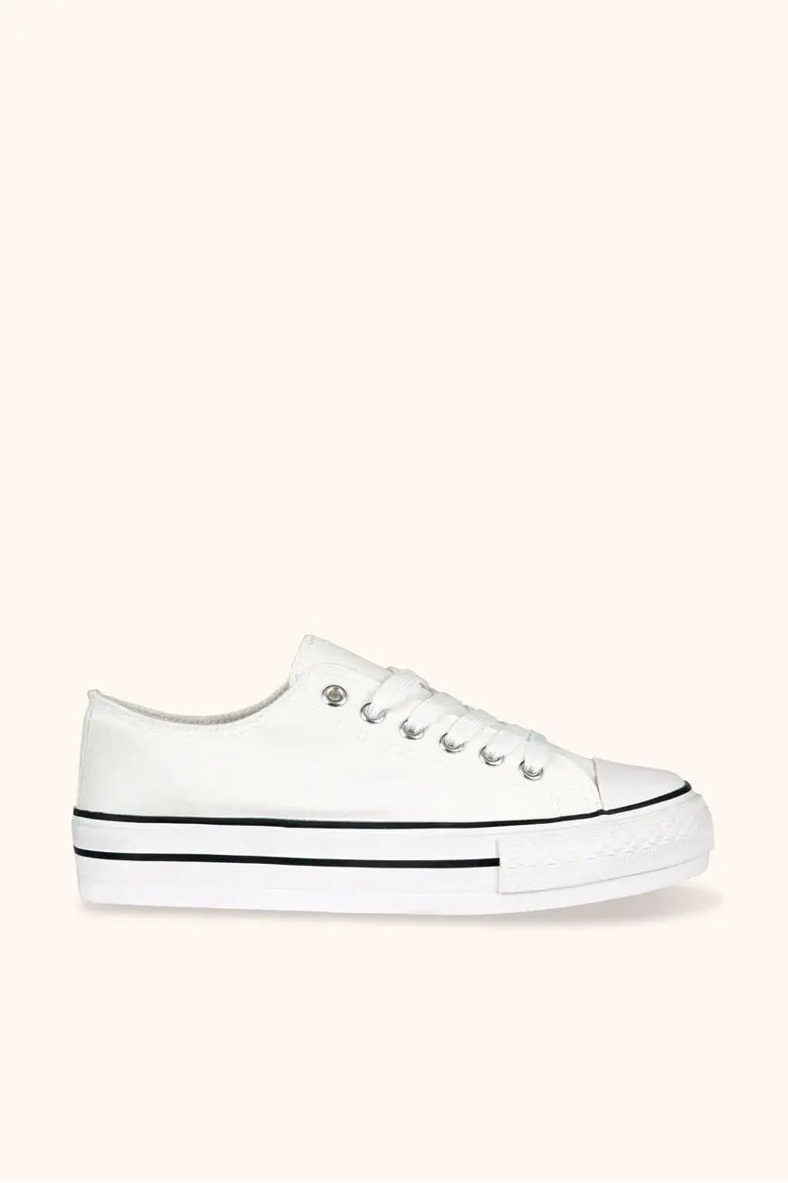 Baskets Baskets DAVIA Les Petites Bombes 36 / BLANC LPB