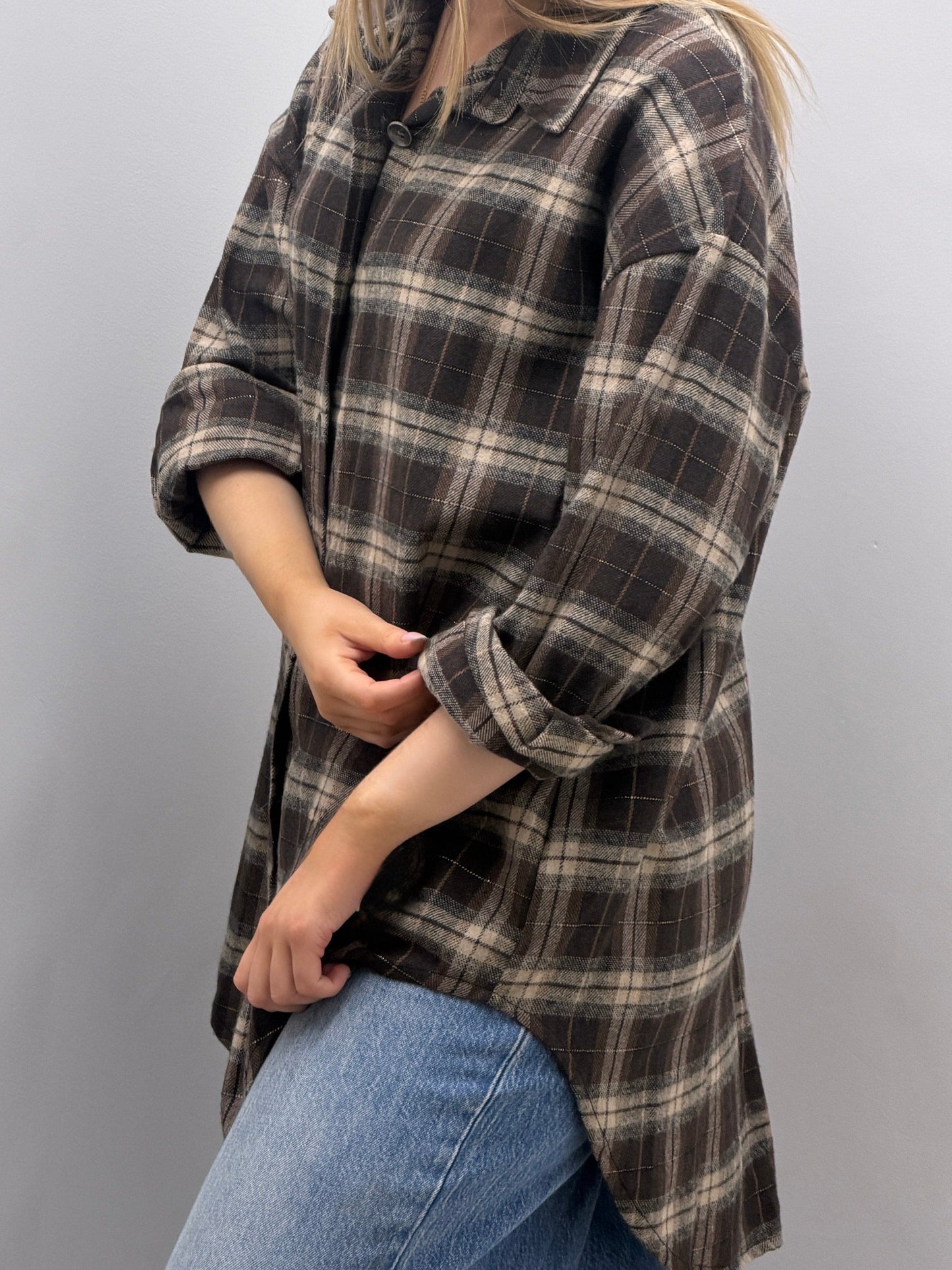 Chemise à carreaux taille unique Cherry Boutique Chemise à carreaux taille unique Cherry Boutique Cherryboutique
