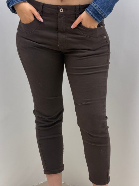 Jean marron SEXY WOMAN 9F18112515 Jean marron SEXY WOMAN 9F18112515 Cherryboutique