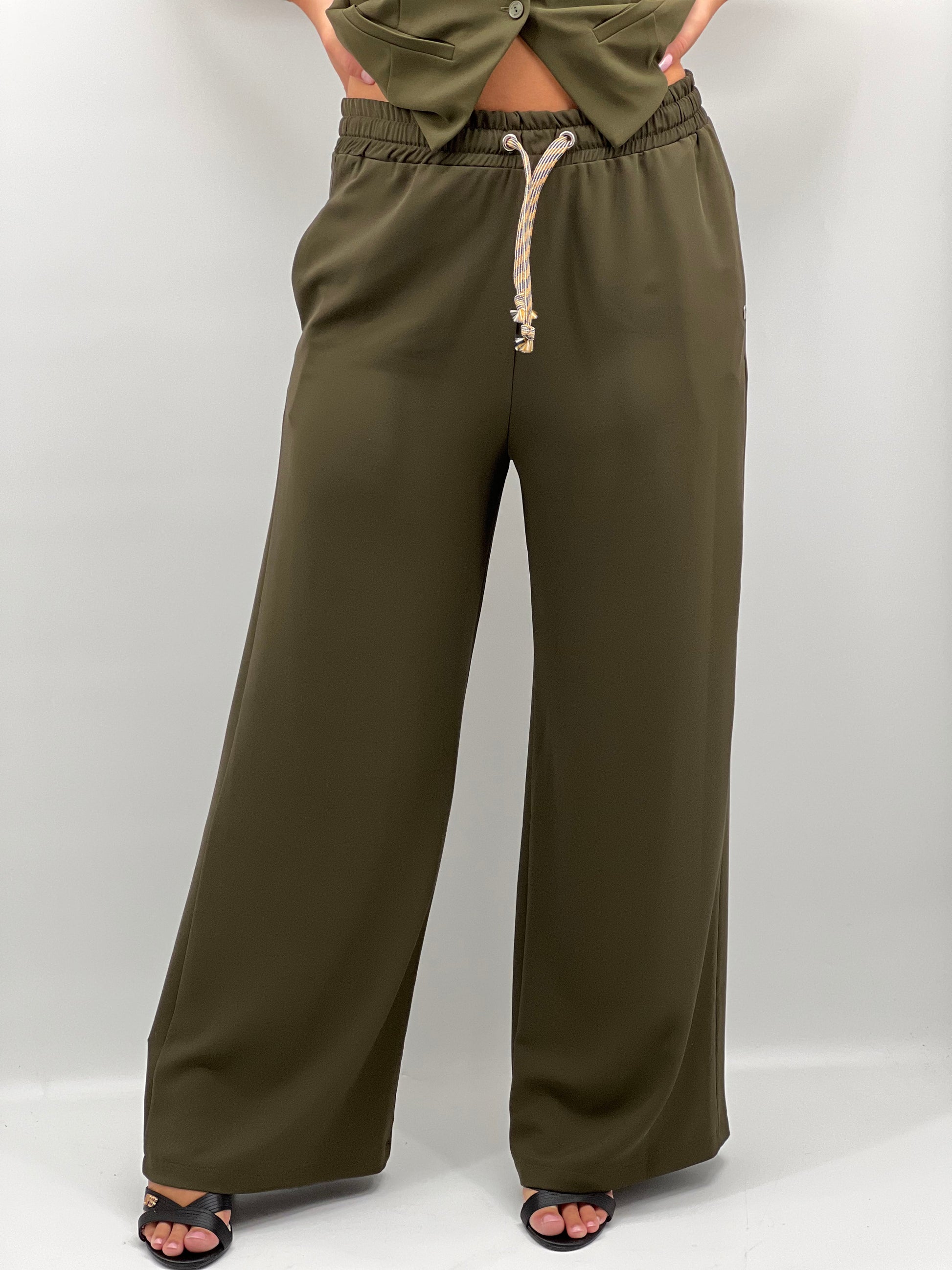 Pantalon Pantalon PLEASE P1MRLVR000 2XS / Green PLEASE