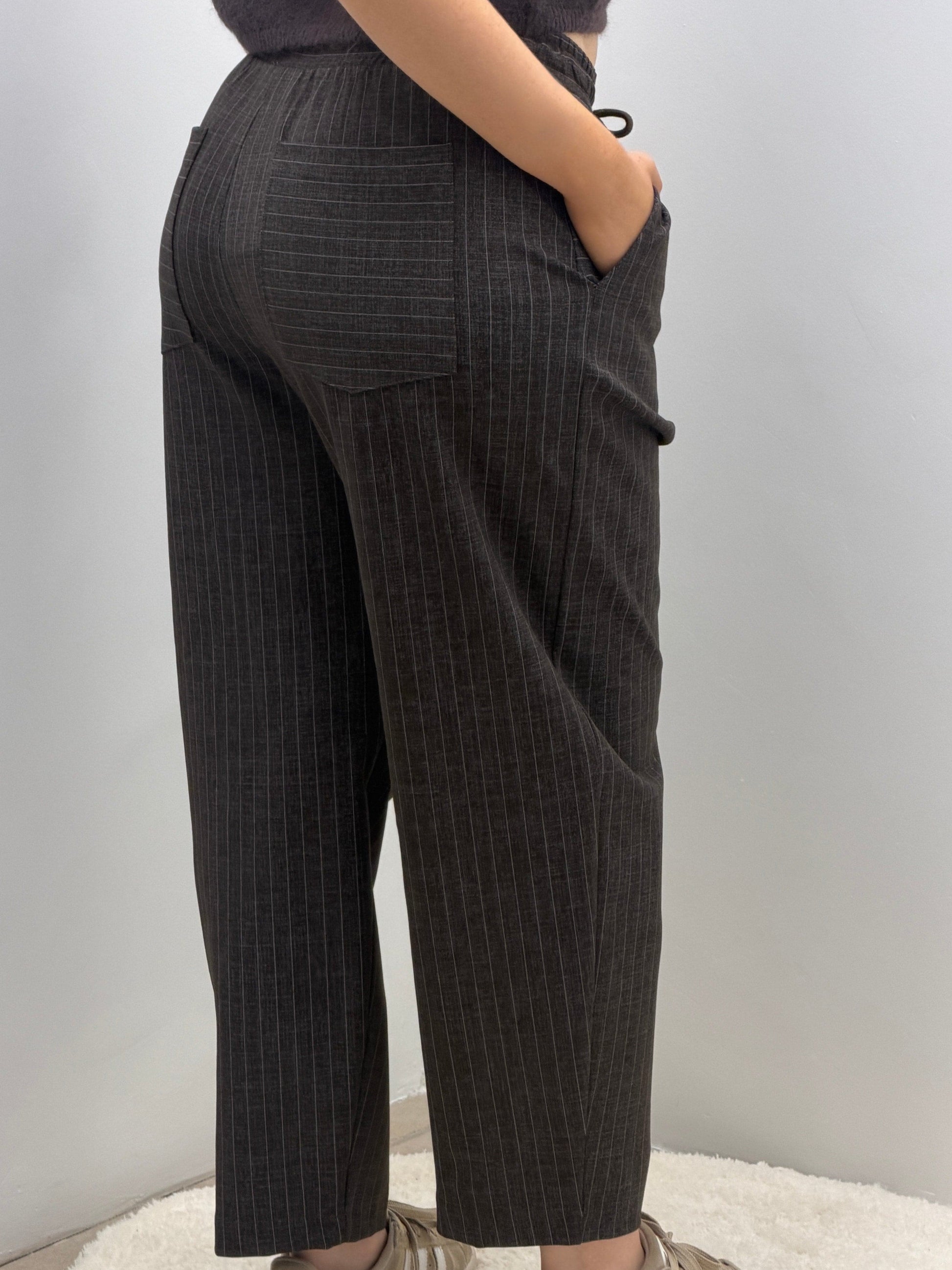 Pantalon à rayures PLEASE P3K1DLH000 Pantalon à rayures PLEASE P3K1DLH000 Cherryboutique