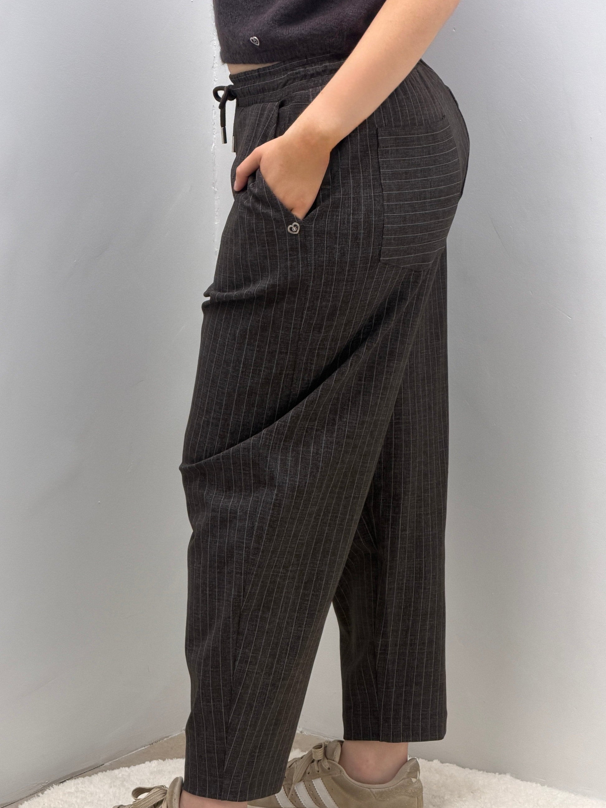 Pantalon à rayures PLEASE P3K1DLH000 Pantalon à rayures PLEASE P3K1DLH000 Cherryboutique