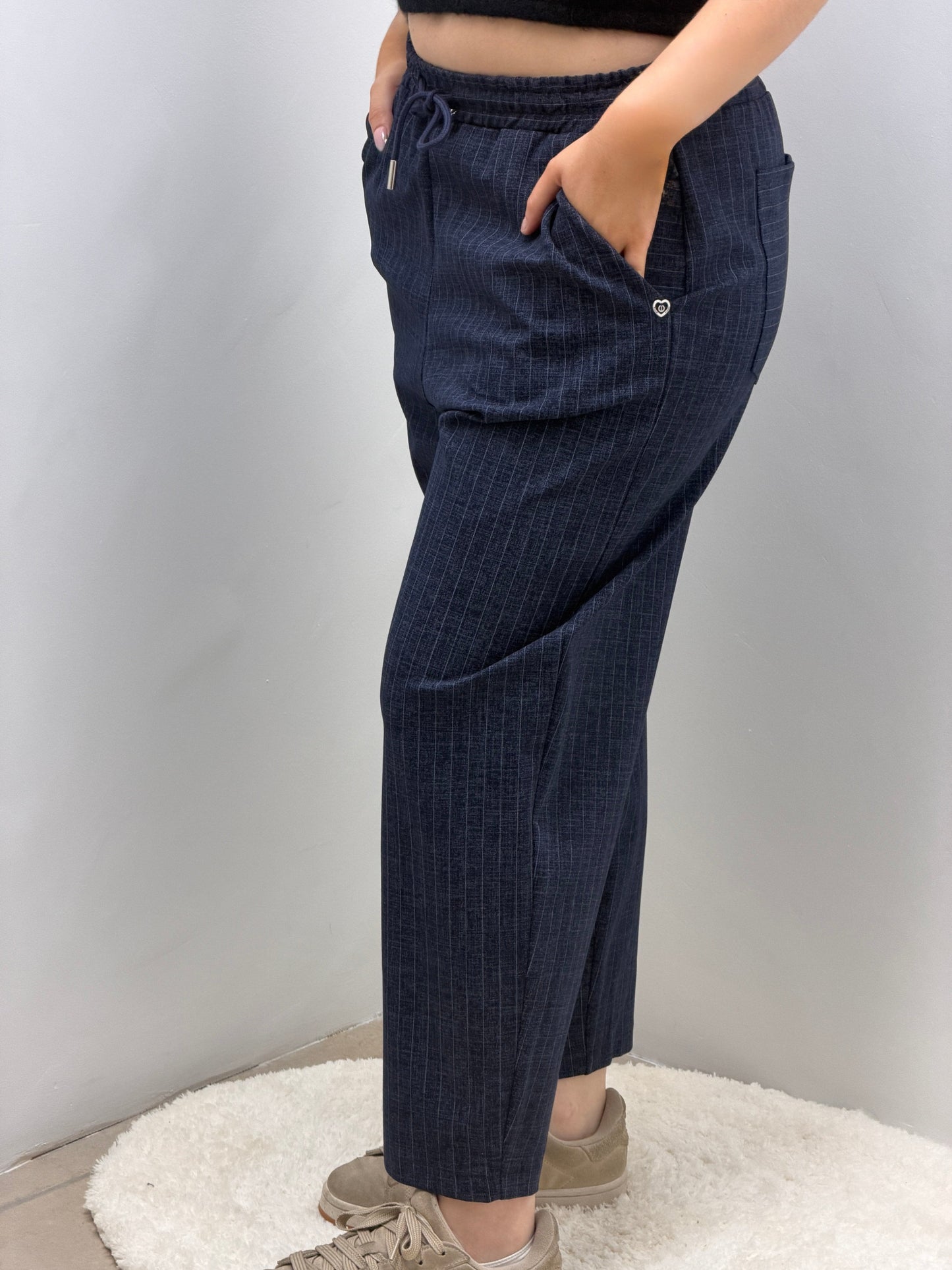 Pantalon à rayures PLEASE P3K1DLH000 Pantalon à rayures PLEASE P3K1DLH000 Cherryboutique