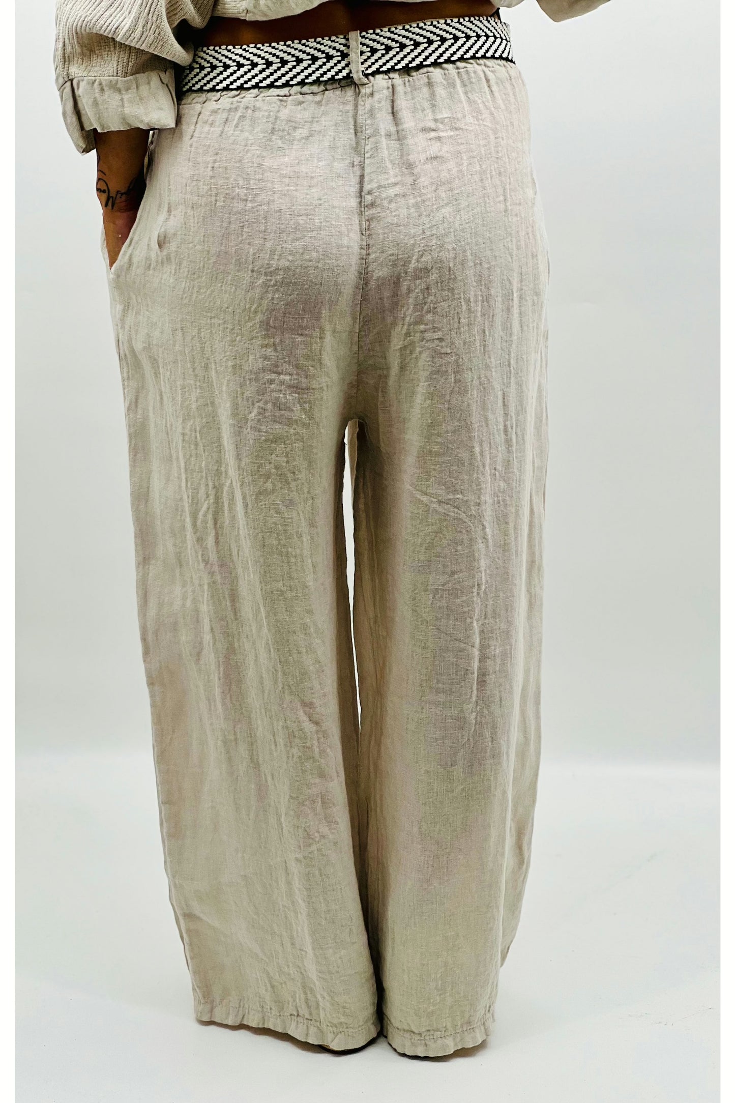 Pantalon Pantalon en lin Acqua & Limone Acqua&limone