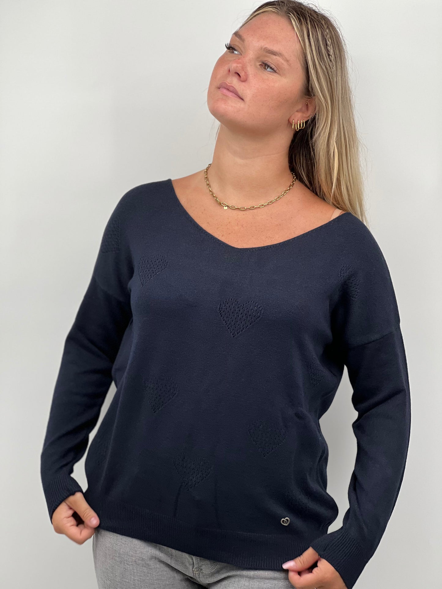 Pull Pull PLEASE M49778665 Taille unique / Navy PLEASE