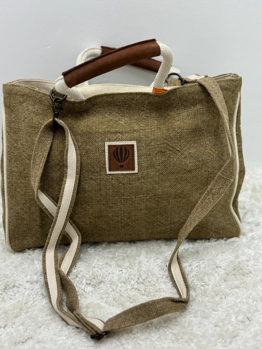 Sac Sac VOYAGE EN PANIER JUB Sac VOYAGE EN PANIER JUB Beige Le voyage en panier