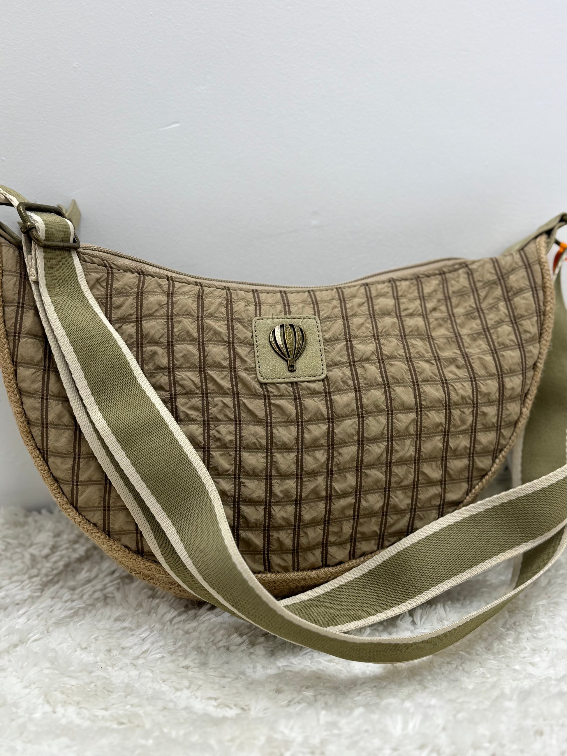 Sac Sac VOYAGE EN PANIER GAUFRANA Sac VOYAGE EN PANIER GAUFRANA kaki Le voyage en panier