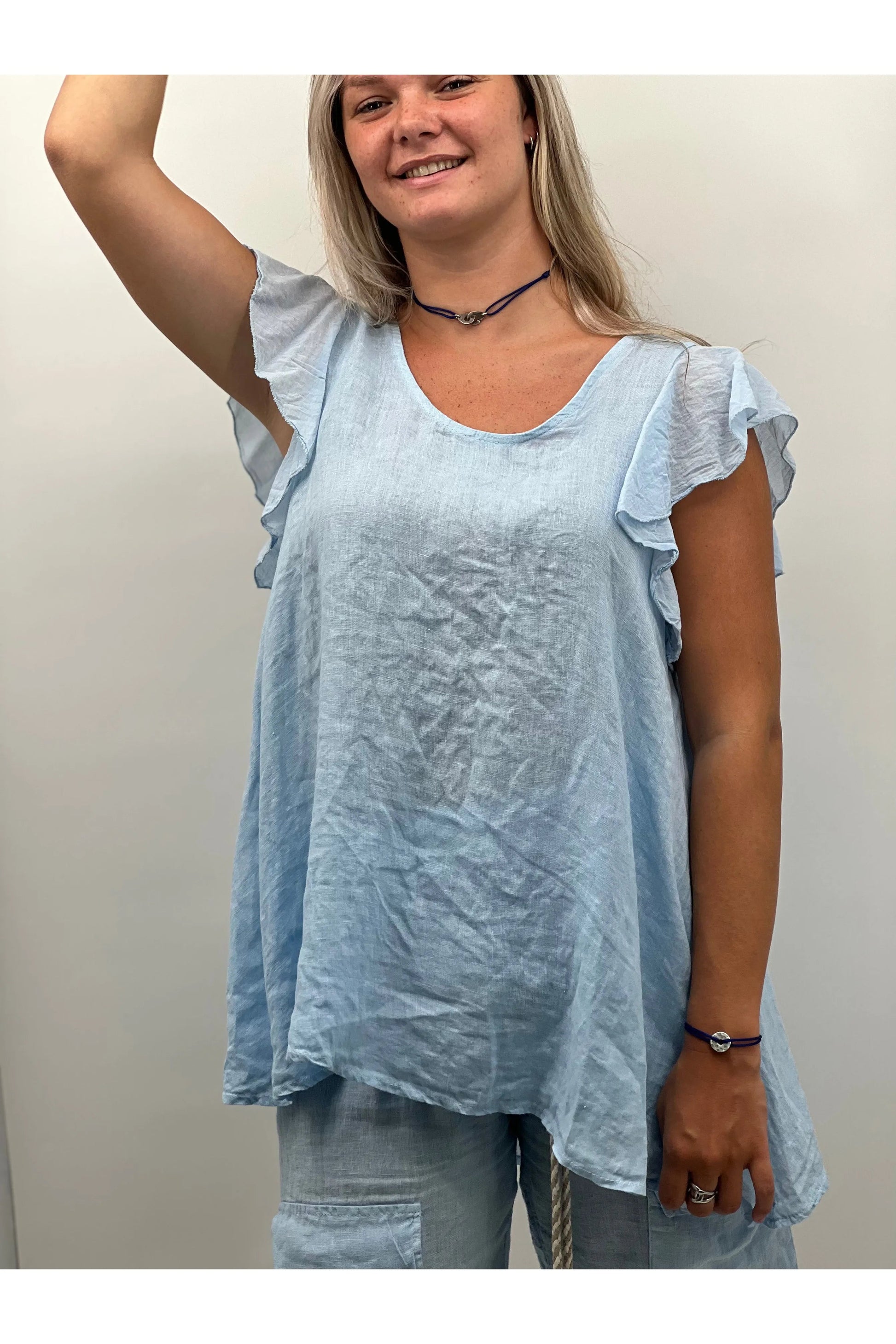 T-shirt T-shirt acqua & limone 002607231350 BLEU CIEL Acqua&limone