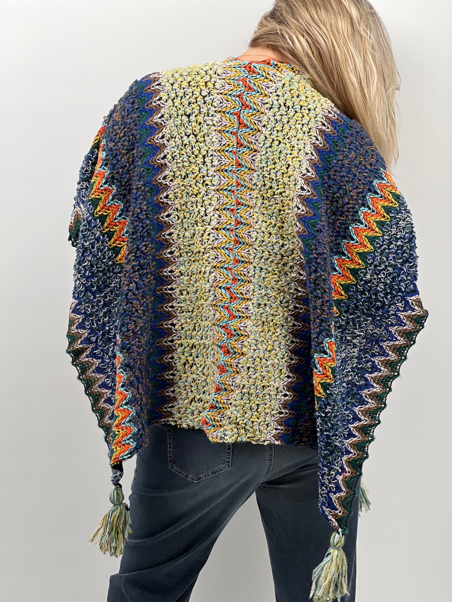 Veste Poncho Crochet Cherry boutique Poncho Crochet Cherry boutique Cherryboutique