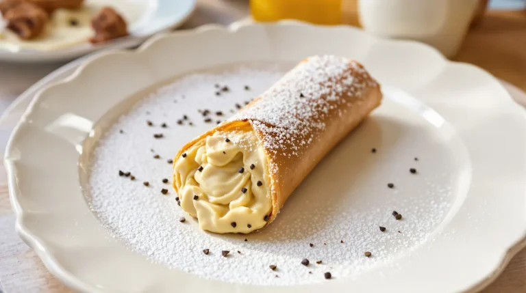 Ce cannoli feuilleté à la vanille cartonne (et il est ultra facile)